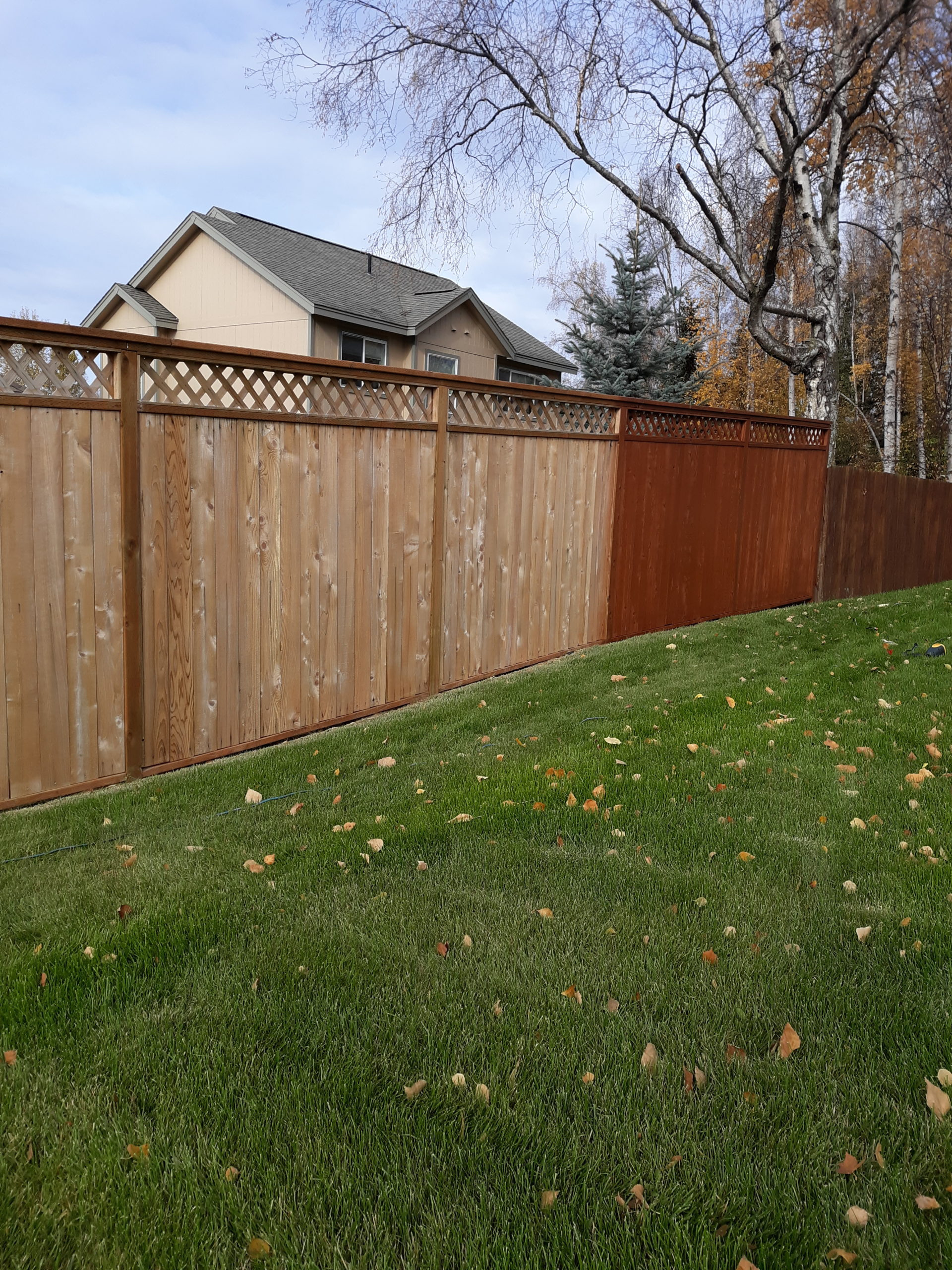 Acorn Maintenance Repair-Home Repair-Carpentry-Stain Fence #2